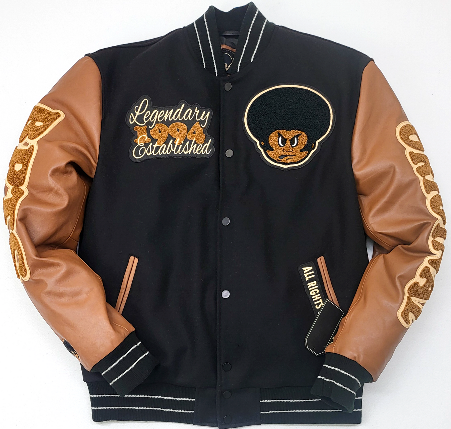 BIG PIMPIN LEGENDARY LETTERMAN JACKET