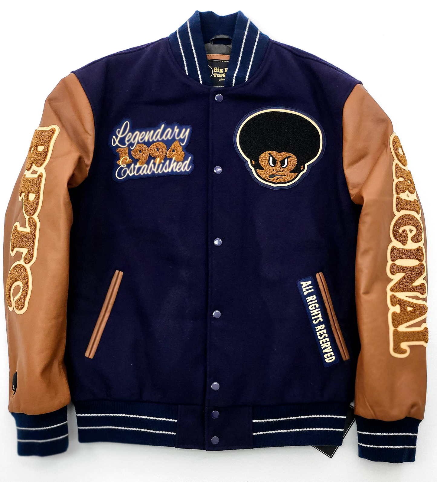 BIG PIMPIN LEGENDARY LETTERMAN JACKET